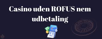 Online Casino Uden Rufus Spil Uden Bekymringer